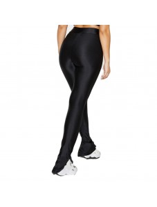Women's High Waisted flared leggings Cutout Side Split Glossy Stretchy Ladder Bootcut Yoga Pants Black