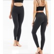 Women's High Waist Squat Leggings Ice silk Traceless Fitness Elastic Pants Sports Tight Peach Hip Yoga Pants Black