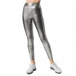 Women's High Waisted leggings Gilded Solid Casual Pants pencil Tight pants Yoga Pants Gray