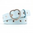 Womens Grommets Leather Jeans Belt Punk Rock Studded Belt Goth Belt blue Womens Grommets Leather Jeans Belt Punk Rock Studded Belt Goth Belt blue