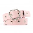 Womens Grommets Leather Jeans Belt Punk Rock Studded Belt Goth Belt pink Womens Grommets Leather Jeans Belt Punk Rock Studded Belt Goth Belt pink